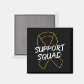 Aimant Support Squad Leukemia Cancer Leukemia Aware R (Recto/Verso)