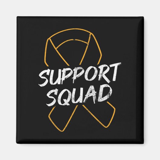 Aimant Support Squad Leukemia Cancer Leukemia Aware R (Devant)