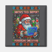 Aimant Support Tech Santa Rebooting Ugly s (Devant)