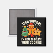 Aimant Support technique de Noël ici pour supprimer les c (Recto/Verso)