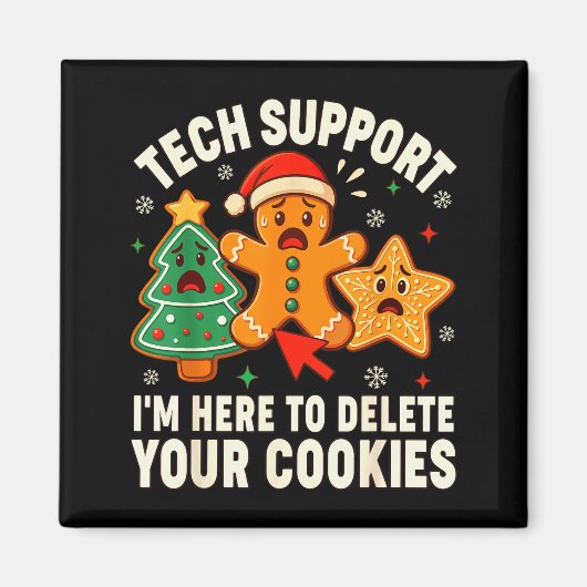 Aimant Support technique de Noël ici pour supprimer les c (Devant)