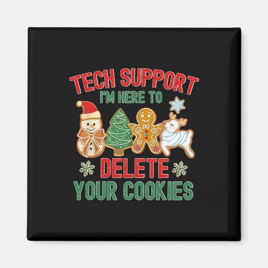 Aimant Support technique de Noël ici pour supprimer les c (Devant)
