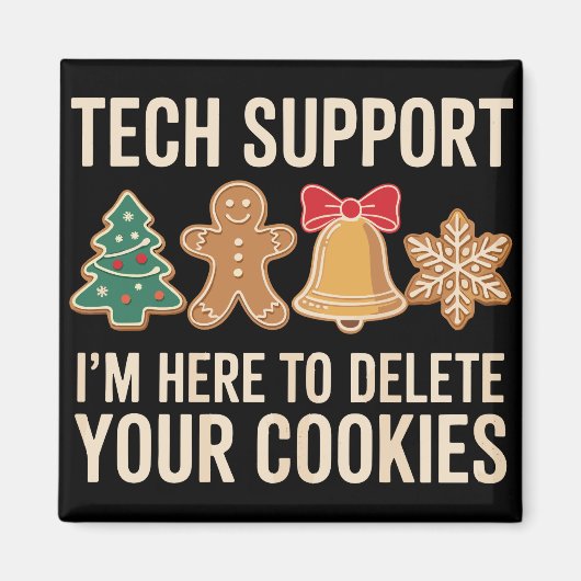 Aimant Support technique de Noël ici pour supprimer les c (Devant)