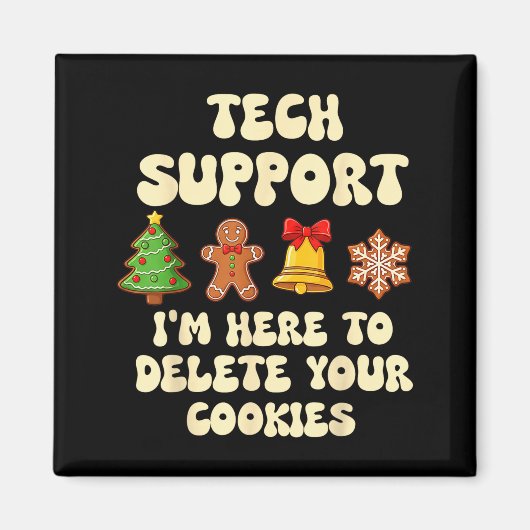 Aimant Support technique de Noël ici pour supprimer les c (Devant)
