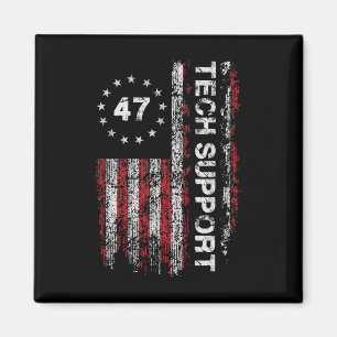 Aimant Support Technique Drapeau États-Unis Maison Blanch
