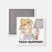 Aimant Support technique Redneck (Recto/Verso)