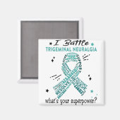 Aimant Support Trigeminal Neuralgia Warrior Toxits (Recto/Verso)