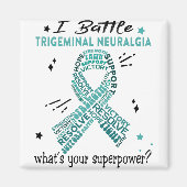 Aimant Support Trigeminal Neuralgia Warrior Toxits (Devant)