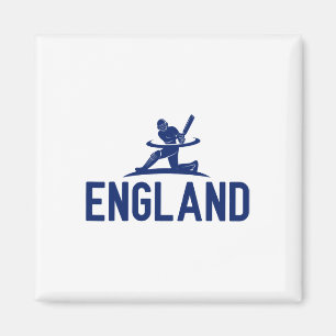 Aimant Supporter de cricket d'Angleterre. Hommes