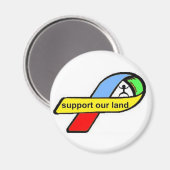 Aimant SupportMagnet OurLand (Recto/Verso)