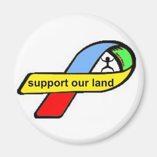Aimant SupportMagnet OurLand (Devant)