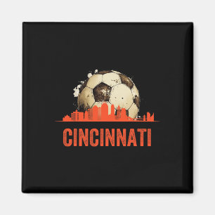 Aimant Supportrice de football de Cincinnati Queen City S