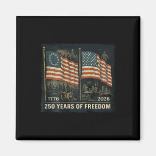 Aimant Sur Ck Drapeau Betsy Ross 250 Ans De Liberté 1776-