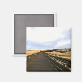 Aimant Sur la promenade, Long Beach, Washington (Recto/Verso)