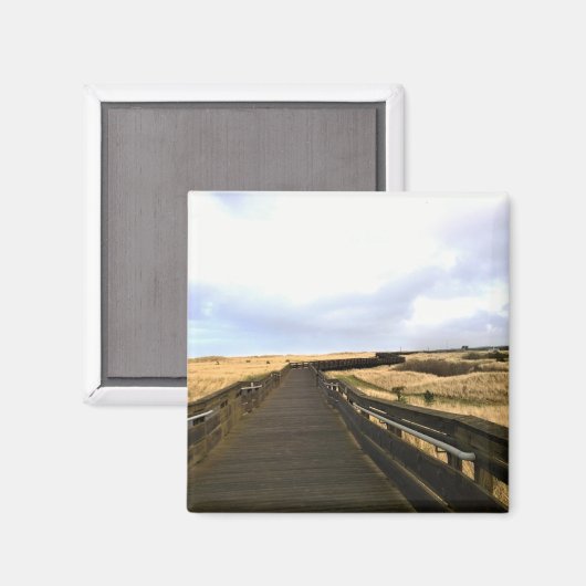 Aimant Sur la promenade, Long Beach, Washington (Recto/Verso)