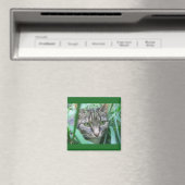 Aimant Sur l'aimant Chasse Chat (In Situ (Lave-vaisselle))