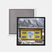 Aimant Sur le chemin de l'Everest, Himalaya - Népal (Recto/Verso)