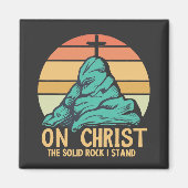 Aimant Sur le Christ le Rocher Solide je se tient (Devant)