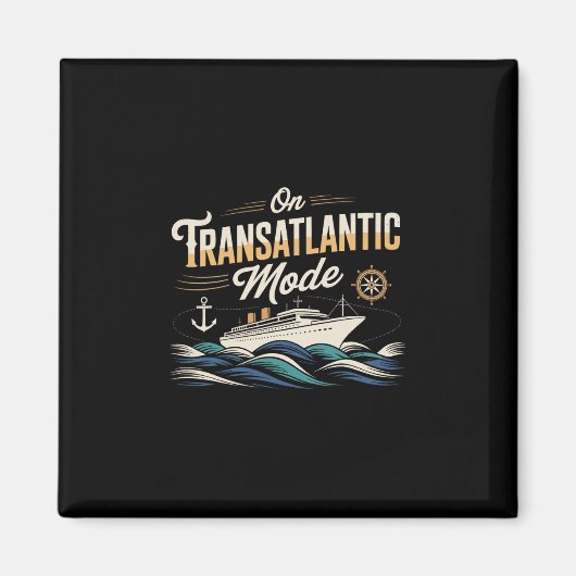 Aimant Sur le mode transatlantique Chemise Transatlantiqu (Devant)