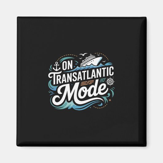 Aimant Sur le mode transatlantique Chemise Transatlantiqu (Devant)