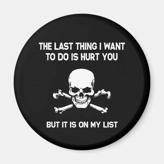 Aimant Sur ma liste (Devant)