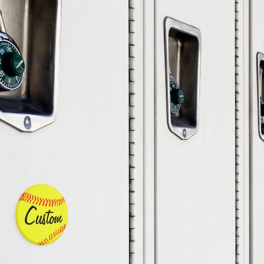 Aimant sur mesure du softball rapide (In situ (casier))