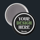 Aimant sur mesure, unique, élégant et minimaliste<br><div class="desc">Ce design est accessible à tous. N'hésitez pas à personnaliser le logo,  les images,  le texte et les couleurs selon vos préférences. Merci beaucoup.</div>