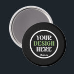 Aimant sur mesure, unique, élégant et minimaliste<br><div class="desc">Ce design est accessible à tous. N'hésitez pas à personnaliser le logo,  les images,  le texte et les couleurs selon vos préférences. Merci beaucoup.</div>