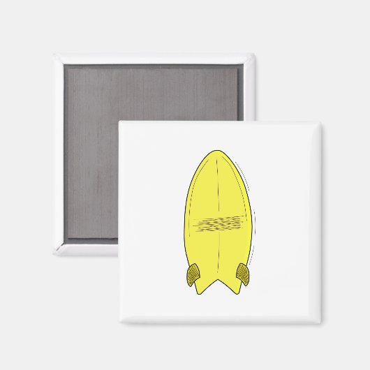 Aimant Surboard vintage (Recto/Verso)