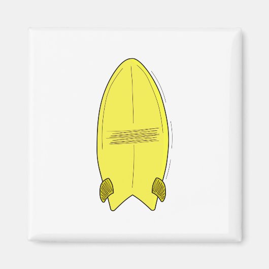 Aimant Surboard vintage (Devant)