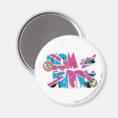 Aimant Surcharge Tom et Jerry UK (Recto/Verso)