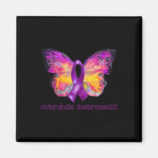 Aimant Surdose Sensibilisation Beurre à ruban violet Grie (Devant)