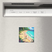 Aimant Surf aux Fidji (In Situ (Lave-vaisselle))