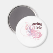 Aimant Surf Babe (Recto/Verso)