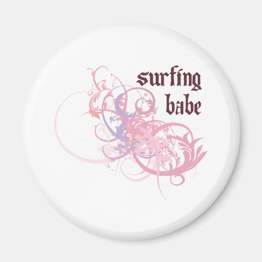 Aimant Surf Babe (Devant)