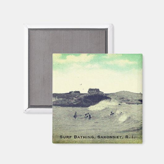 Aimant Surf Bathing, Sakonnet, RI (Warren's Point, LC) (Recto/Verso)