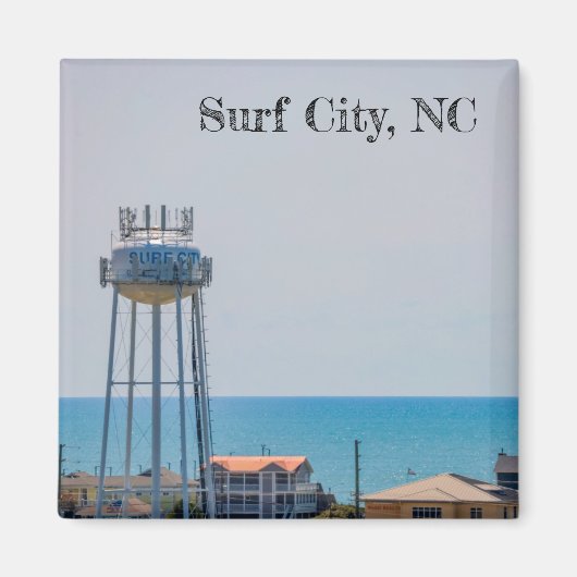 Aimant Surf City, NC (Devant)