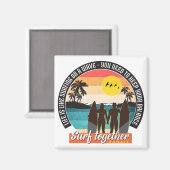 Aimant Surf ensemble - Garder votre solde (Recto/Verso)