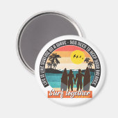 Aimant Surf ensemble - Garder votre solde (Recto/Verso)