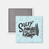 Aimant Surf La Vague (Recto/Verso)