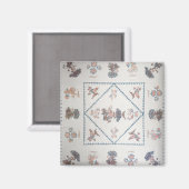 Aimant Surface composée en 'Broderie Perse', c.1800 (appl (Recto/Verso)