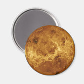 Aimant Surface de la planète Vénus (Recto/Verso)
