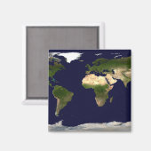 Aimant Surface terrestre, Eau faible et Topogra ombragé (Recto/Verso)