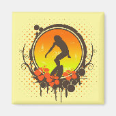 Aimant Surfer (Devant)