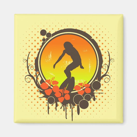 Aimant Surfer (Devant)