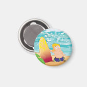 Aimant Surfer (Recto/Verso)