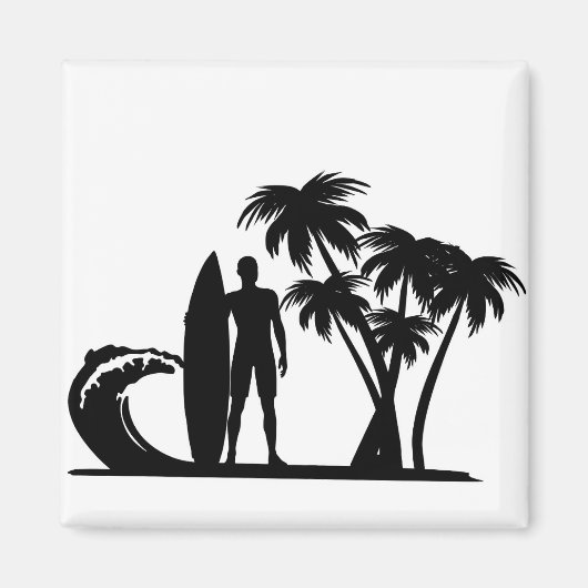 Aimant Surfer (Devant)