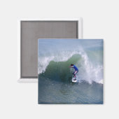 Aimant Surfer équitation dans l'aimant Curl (Recto/Verso)