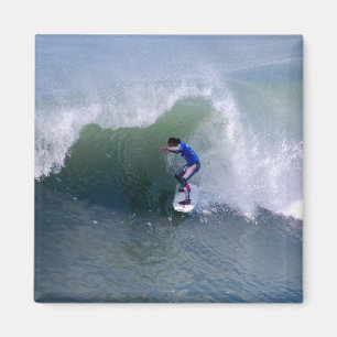 Aimant Surfer équitation dans l'aimant Curl