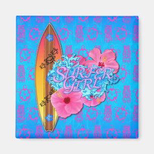 Aimant Surfer Girl